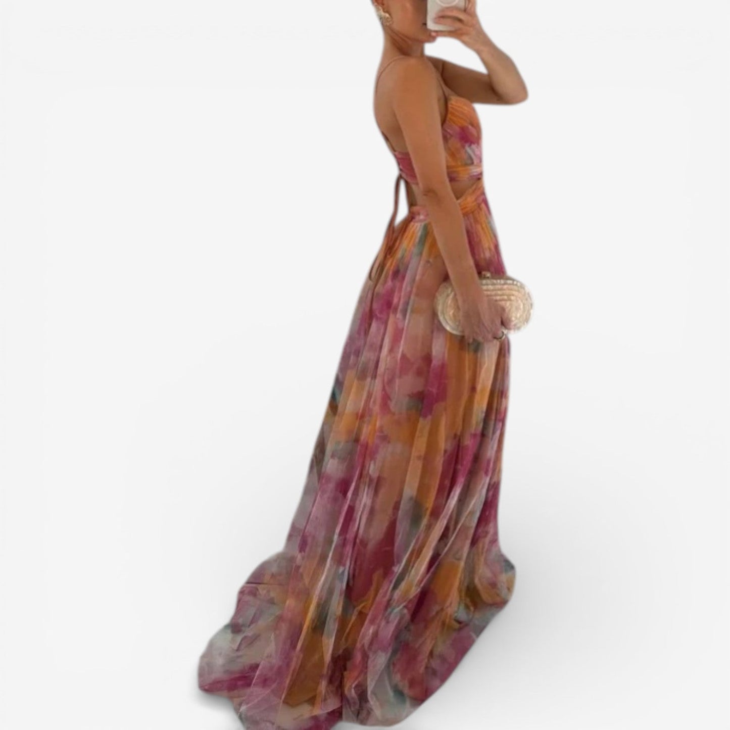 Hilda™ Vestido maxi floreado
