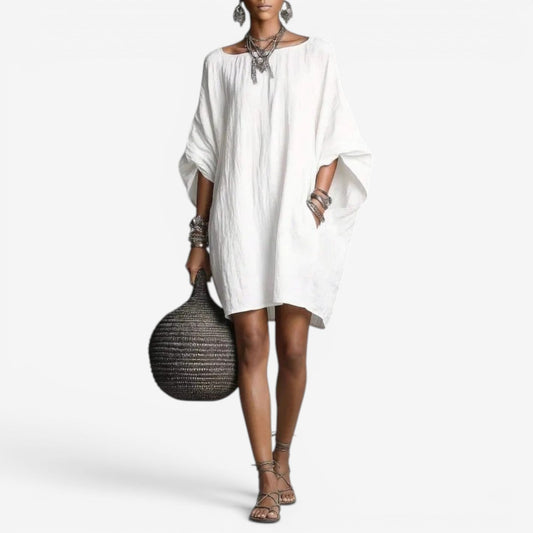 Annisa™ Vestido de túnica acampanado