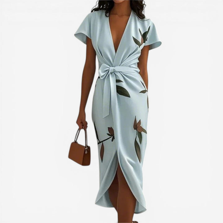 Hailey™ Vestido midi envolvente