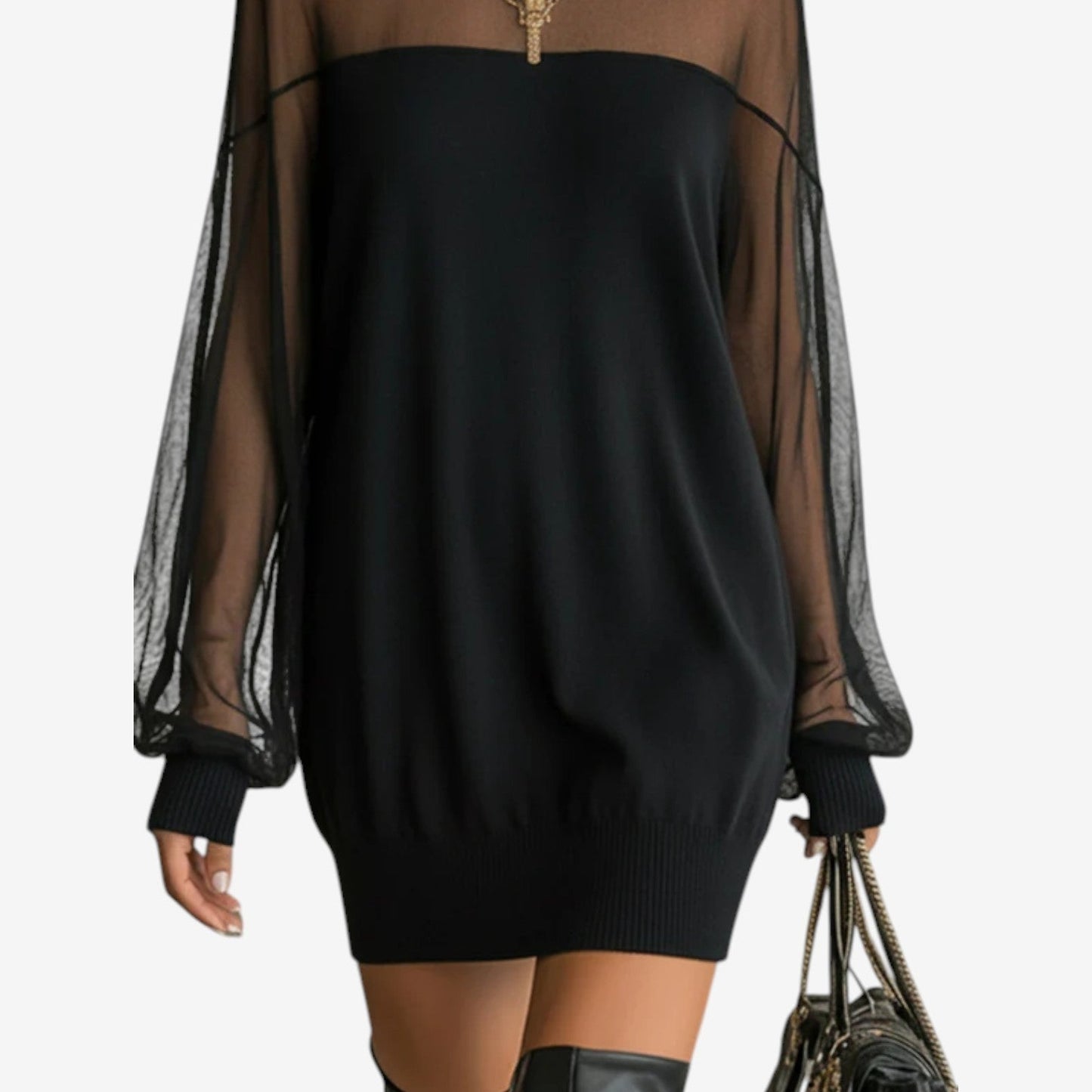 Antonella™ vestido corto velado