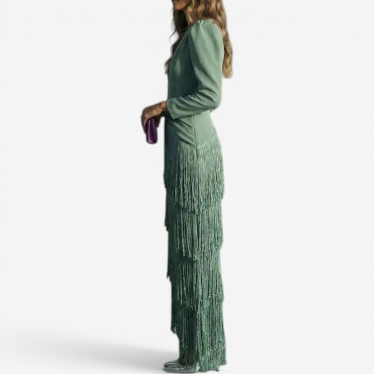 Atasha™ Vestido con flecos