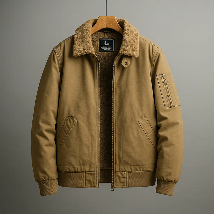 Chaqueta bomber de felpa Graham