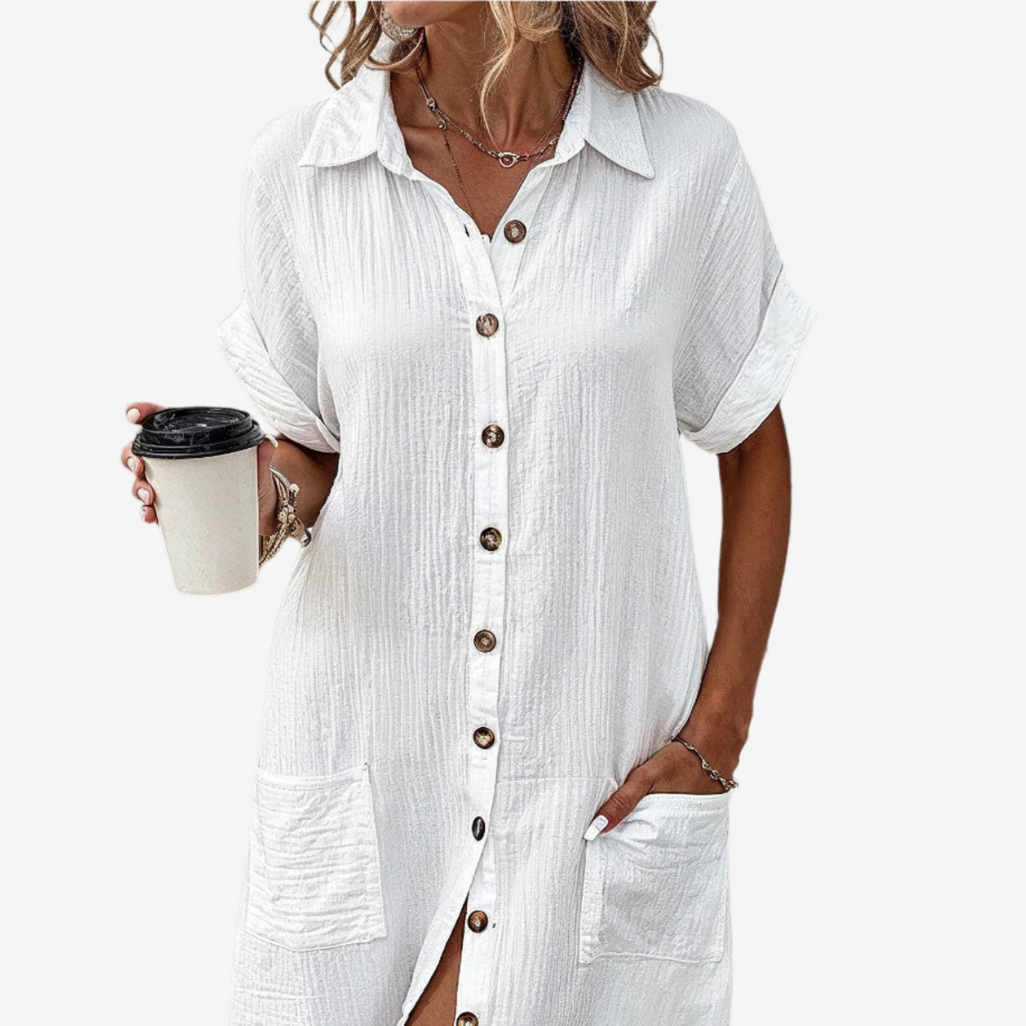 Chloé™ Vestido camisero