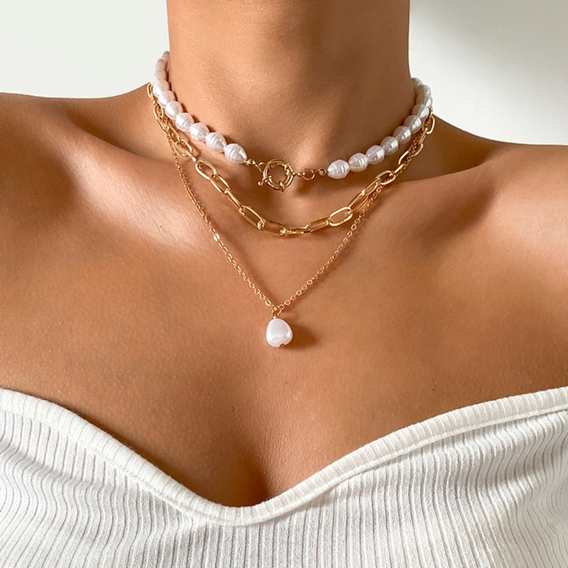 Jackie™ collar de perlas