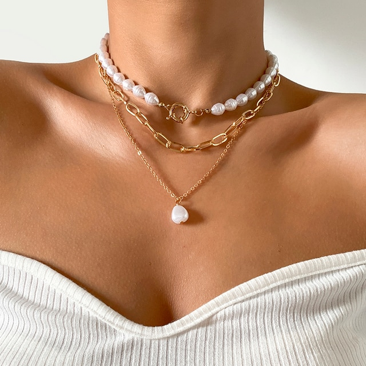 Jackie™ collar de perlas