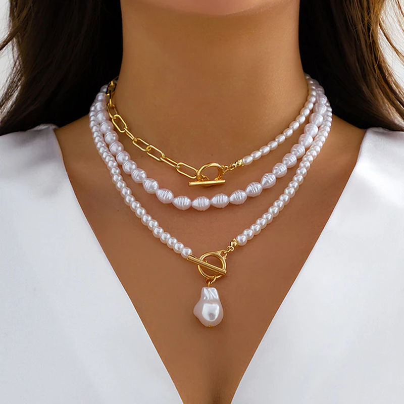 Jackie™ collar de perlas