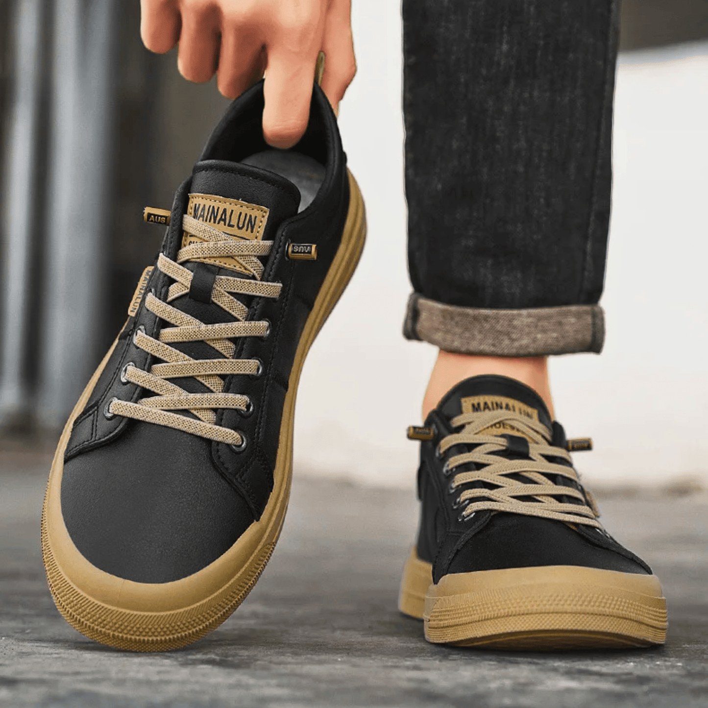 2x1 HARRINGTON | Zapatillas de Cuero Clásicas